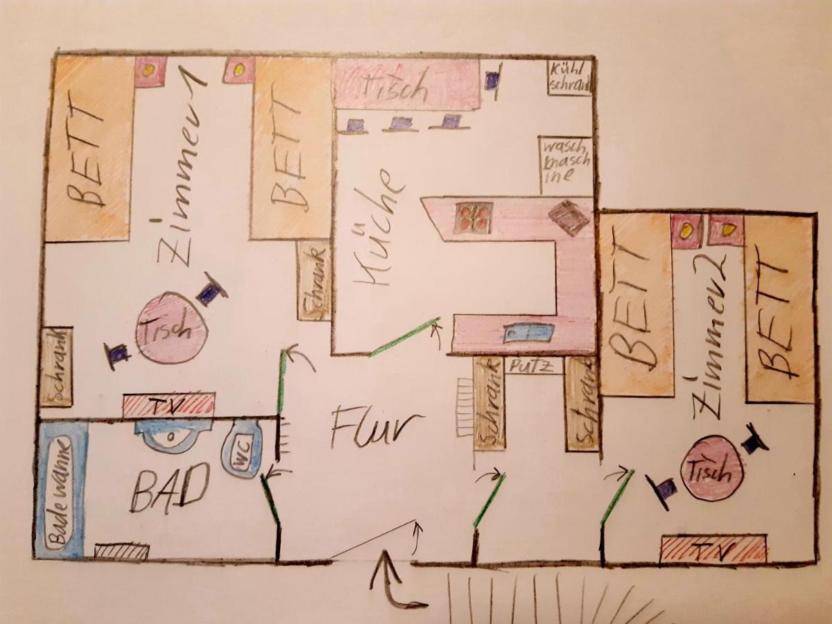 Ara Monteurzimmer Ferienwohnung Zentrumsnah Kesselsdorferstr Dresda Exterior foto